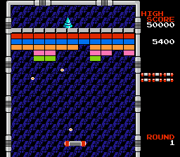 Arkanoid NES gameplay