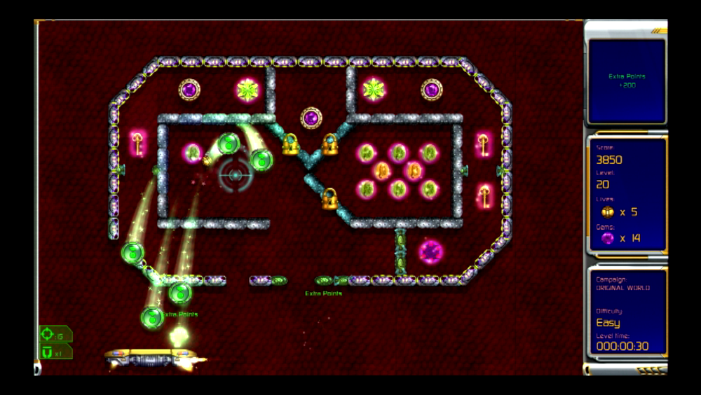 Hyperballoid PS3 gameplay